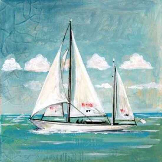 Sailboats II Poster Print by Gregory Gorham - Item # VARPDXGOR268