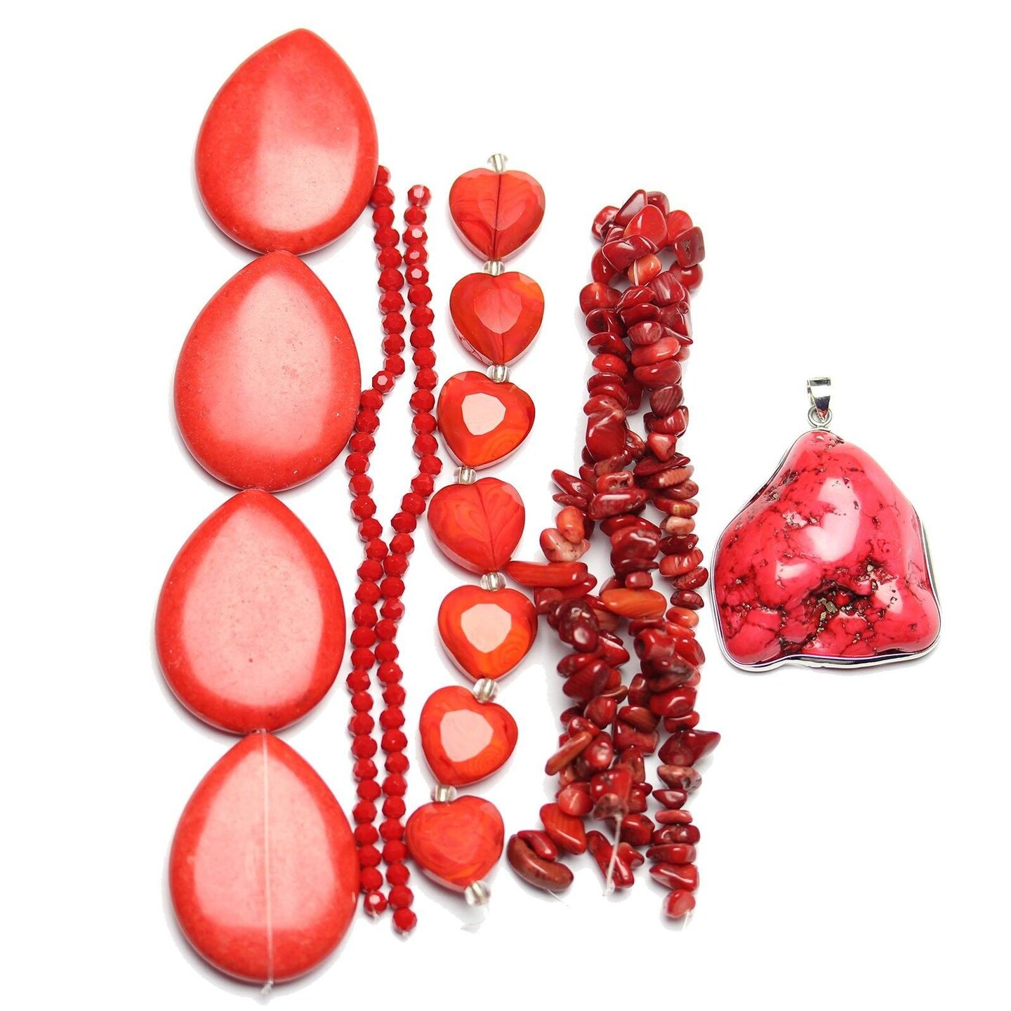 Crackling Red Pendant & Bead Mixes Michaels