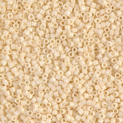 Miyuki Delica Bead 11/0 - DB0732 - Opaque Dark Cream | Michaels