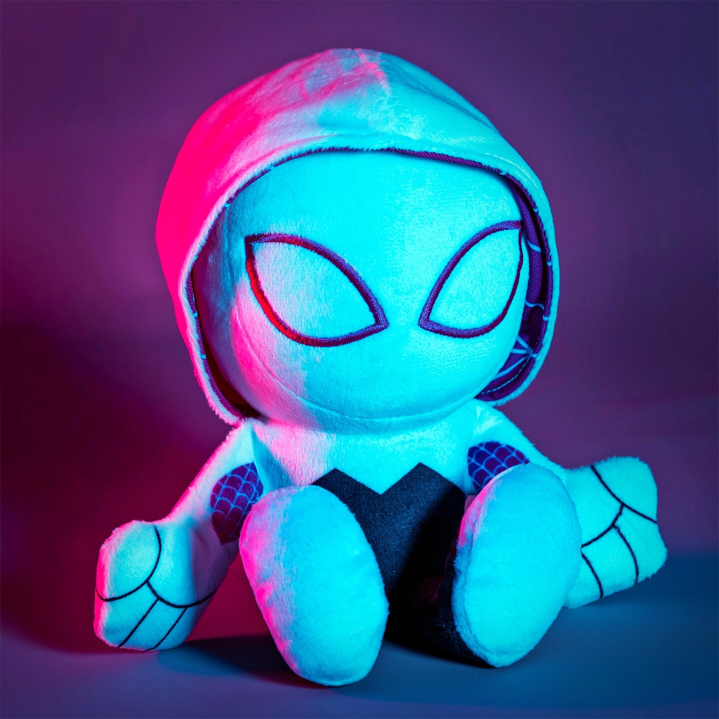 Bleacher Creatures Marvel Ghost Spider (Spider-Gwen) 8&#x22; Kuricha Sitting Plush