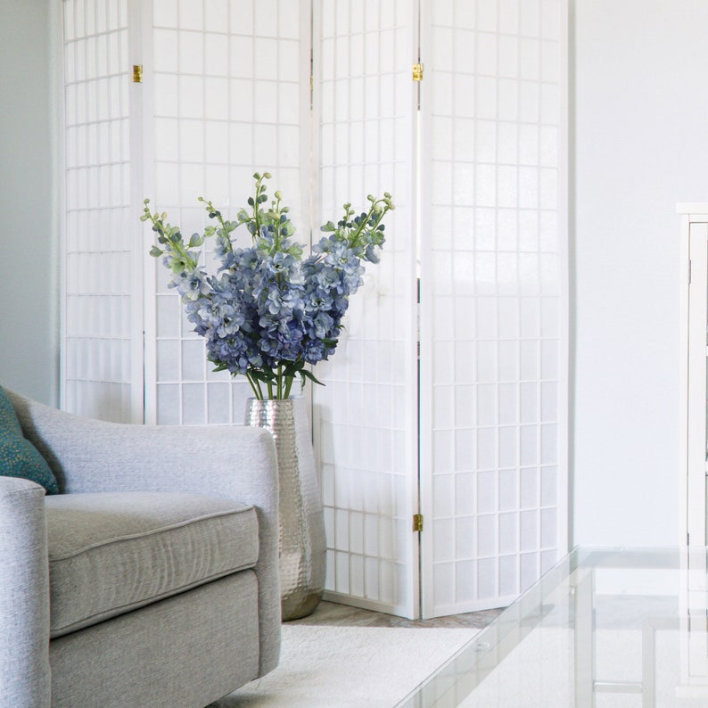 Premium 37-Inch Long Silk Delphinium for Stunning Floral Displays