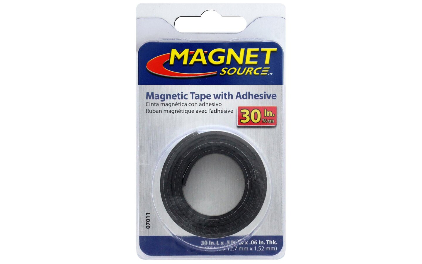 The Magnet Source Magnet Tape 1/2 30in 6pc