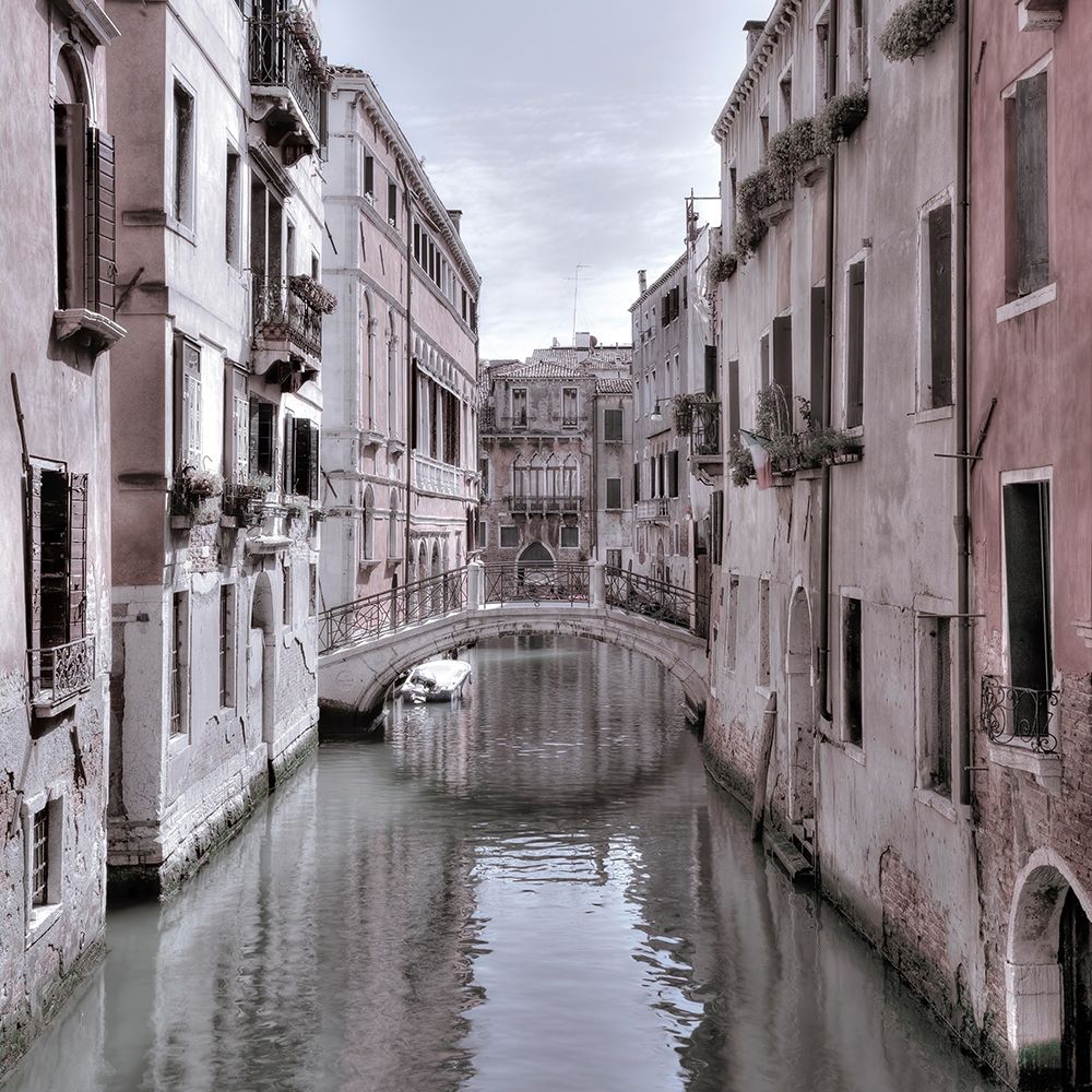 Old buildings with small bridge over narrow canal-Venice-Italy by Assaf Frank - Item # VARPDXAF201304111749XC01G