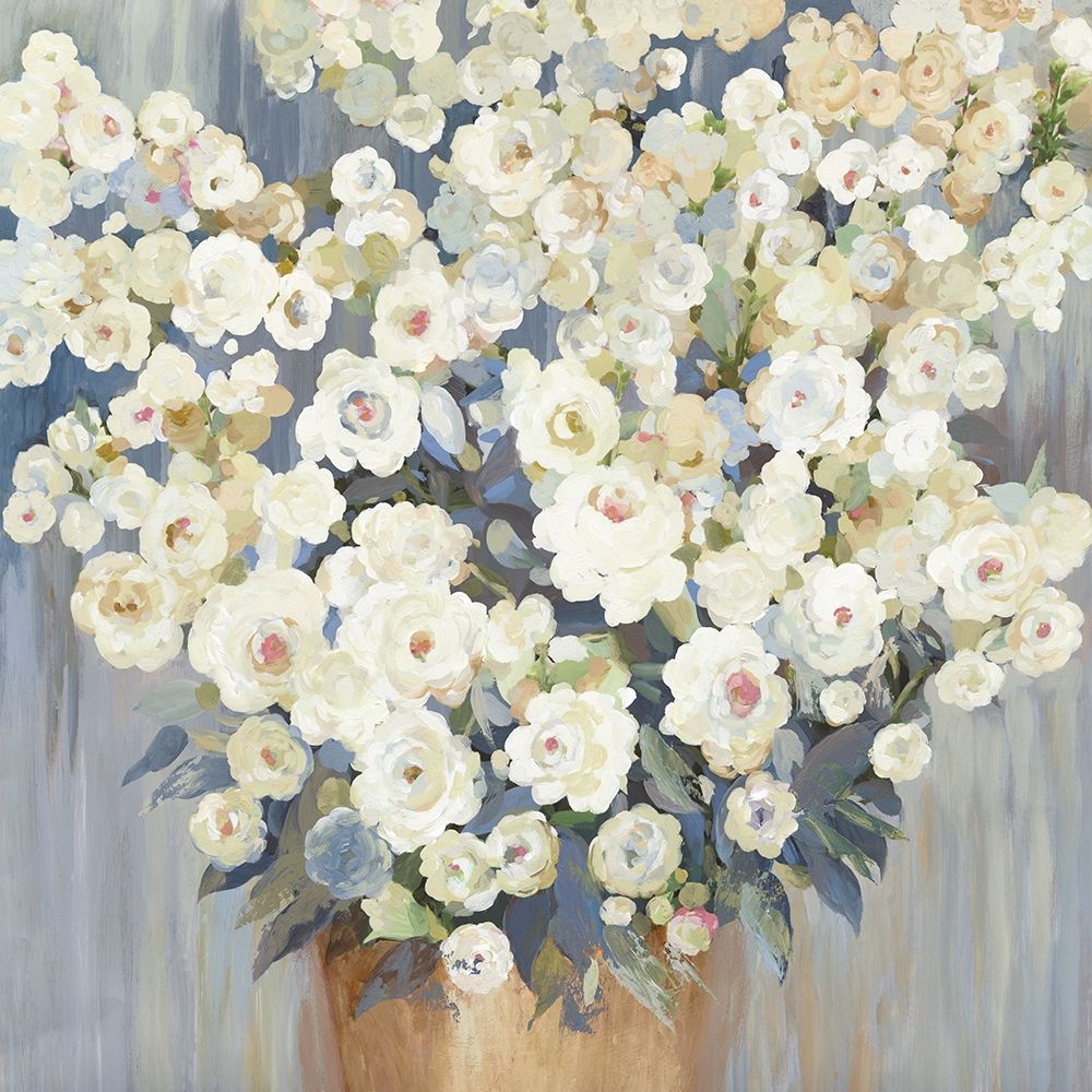 Cream Buds Poster Print by Allison Pearce # PS150A
