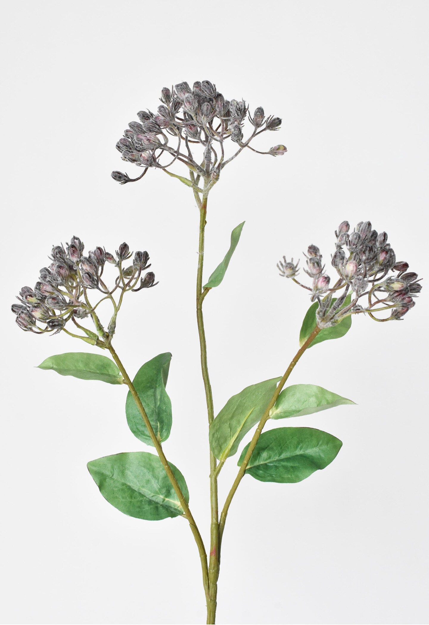 31&#x22; Faux Purple Wild Sedum Berry Stem