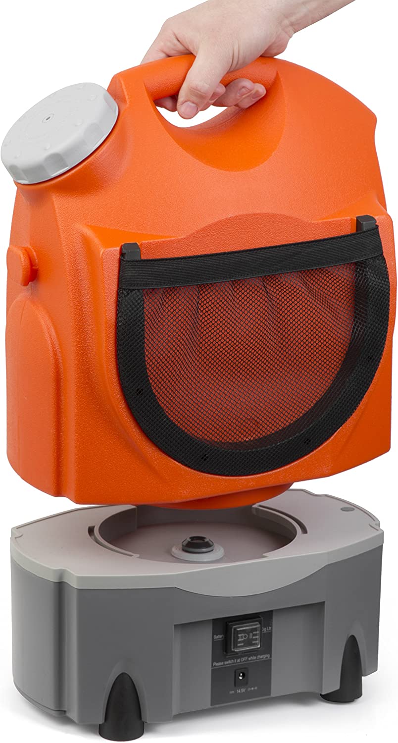 Ivation Multipurpose Electric Pressure Washer w/Water Tank, Rechargeable Battery Portable Washer