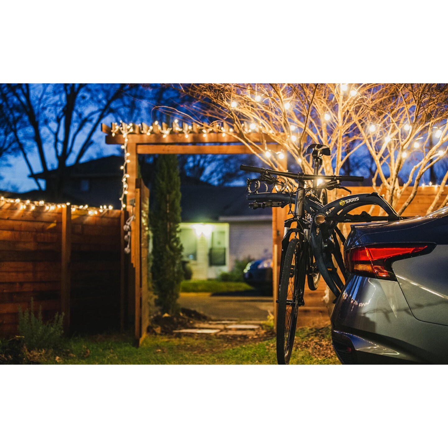 Saris Bones EX Trunk Bike Rack Mount, Bike Rack for Car and SUV, 3 Bikes