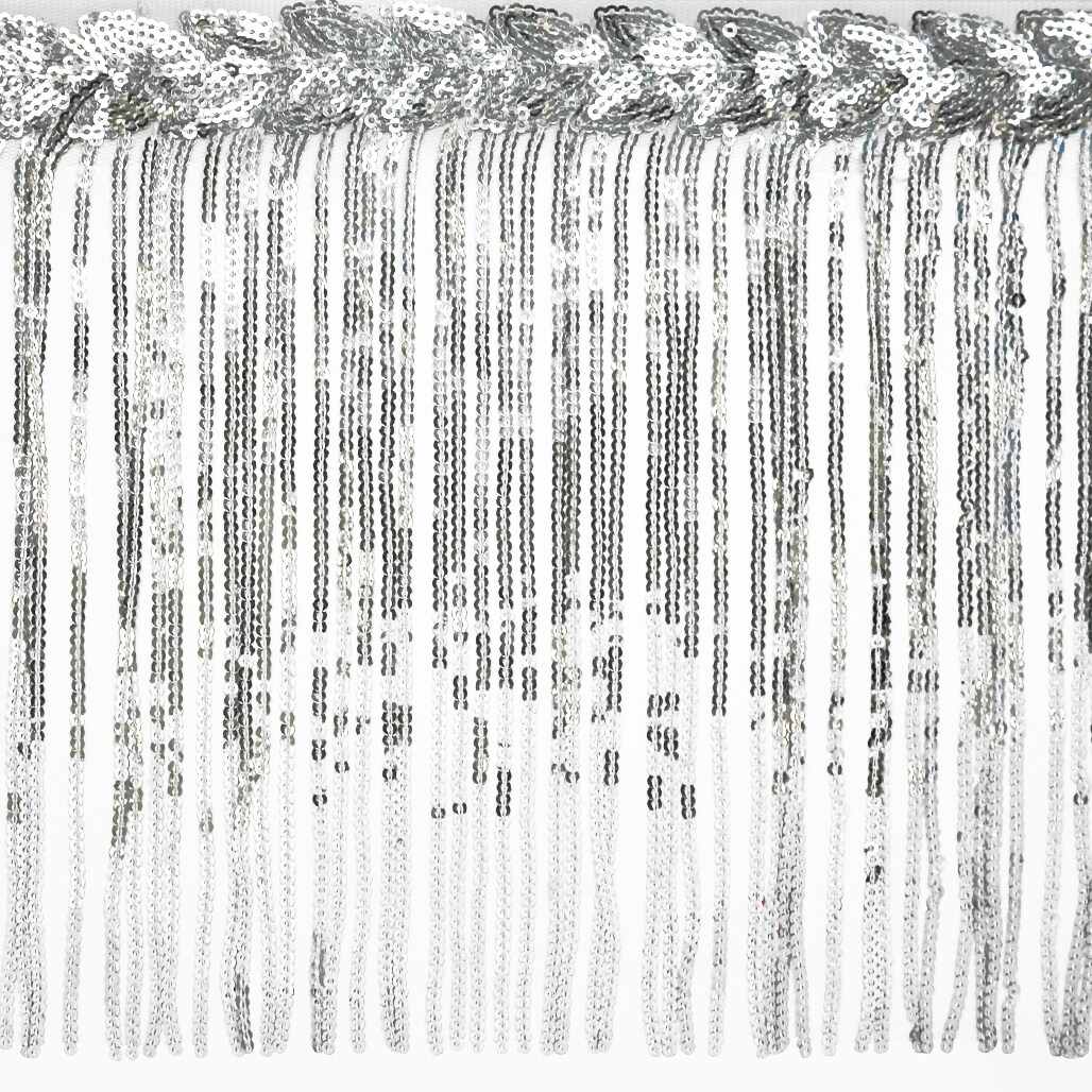 Blame Sequined Leaf Vine Fringe.