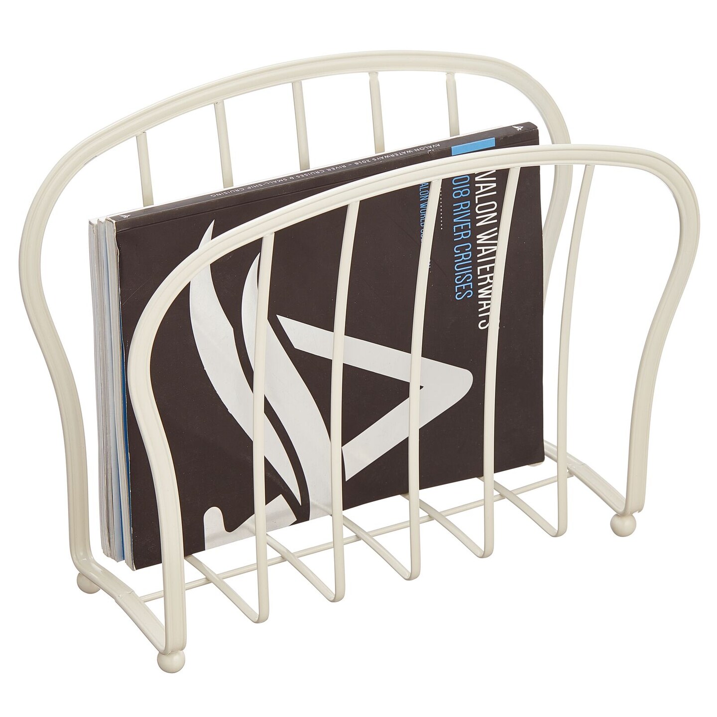 mDesign Metal Standing Rack Magazine Holder for Bathroom | Michaels