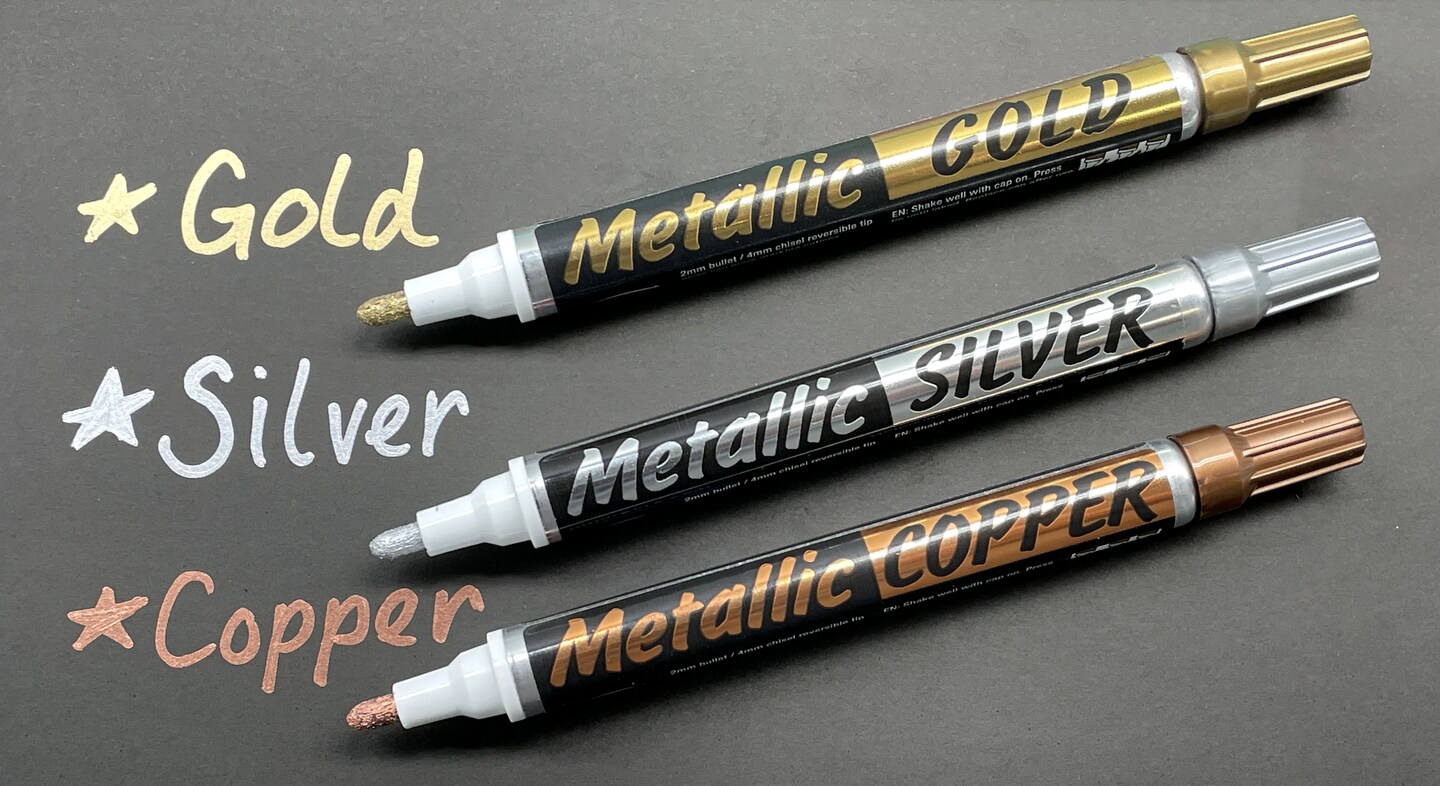 U-Mark Premium Metallic Paint Marker - Copper