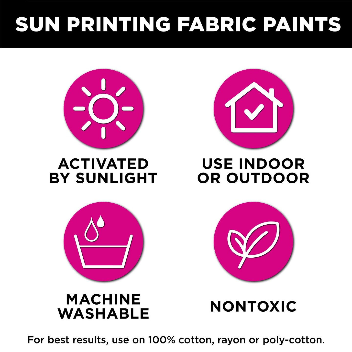 Tulip Sun Printing Fabric Paints