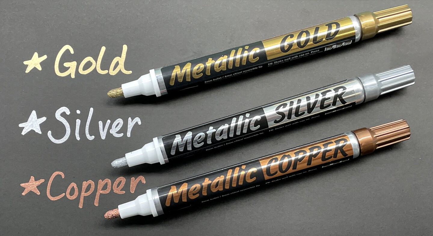 Premium Metallic Paint Marker - Silver