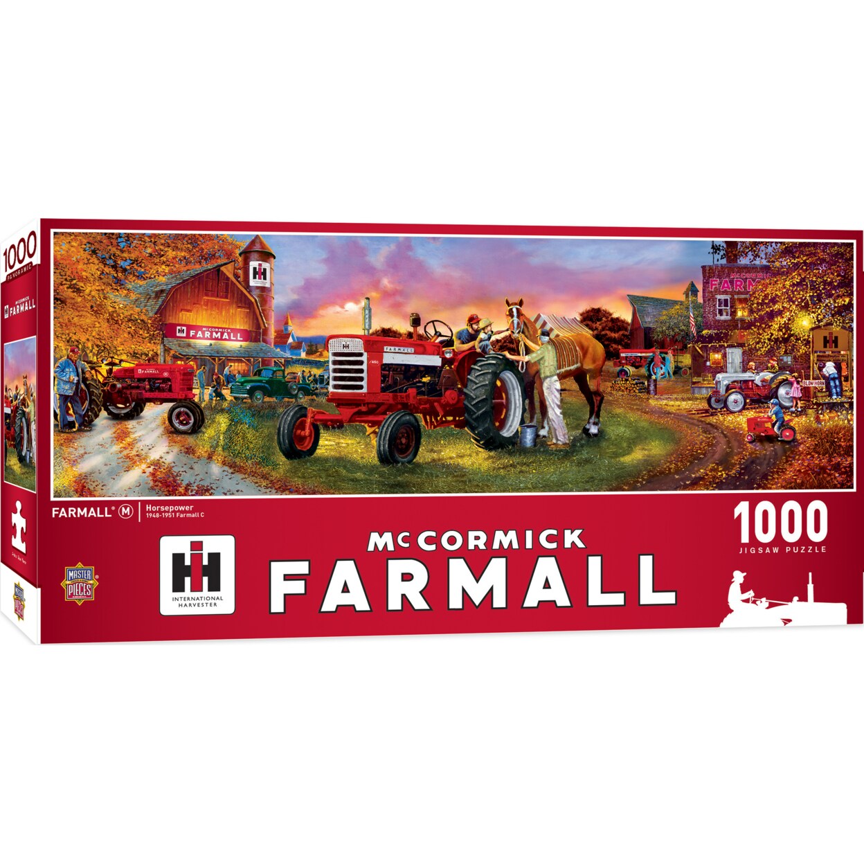 Masterpieces 1000 Piece Jigsaw Puzzle for Adults - Farmall - 13"x39"