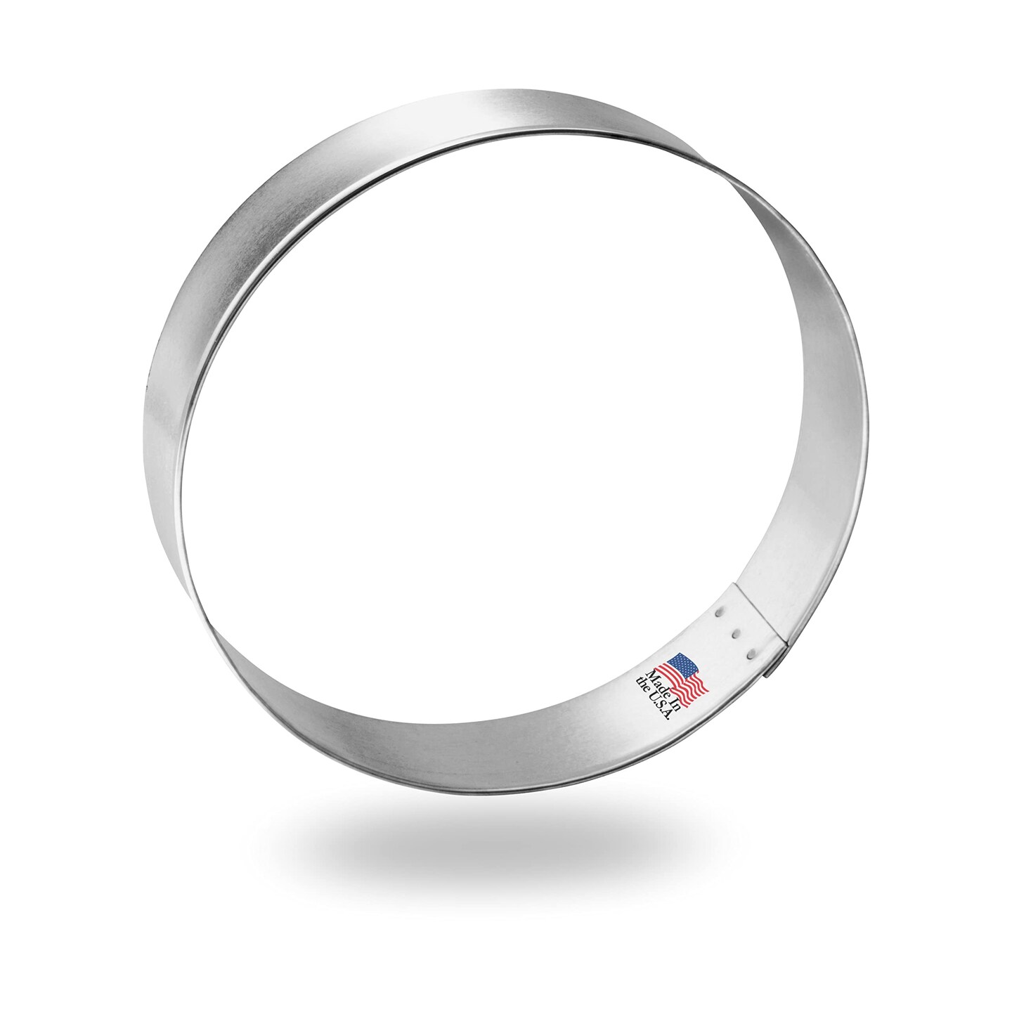 CookieCutter.Com Round Circle Cookie Cutter 4 in –Tin Plated Steel Cookie Cutters – Made In The USA