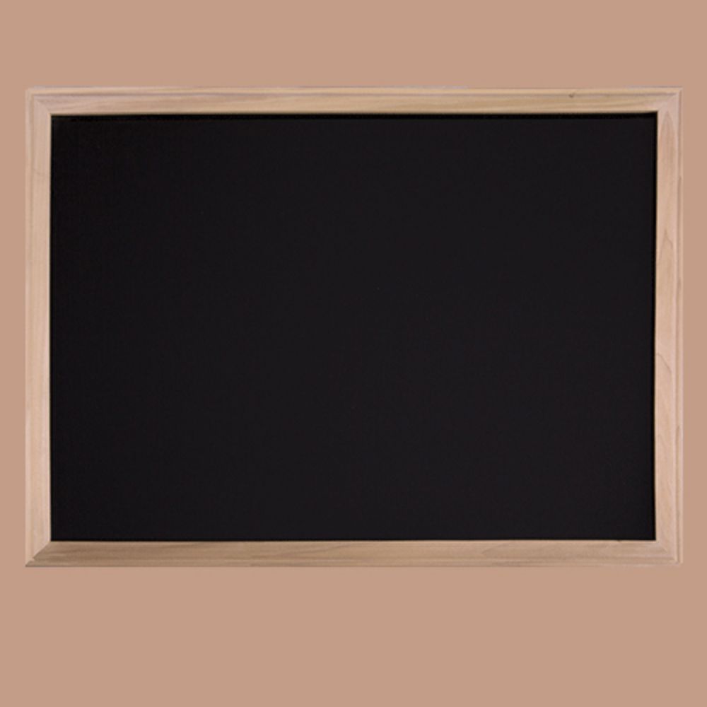 36&#x22; x 48&#x22; Wood Framed Black Chalkboard