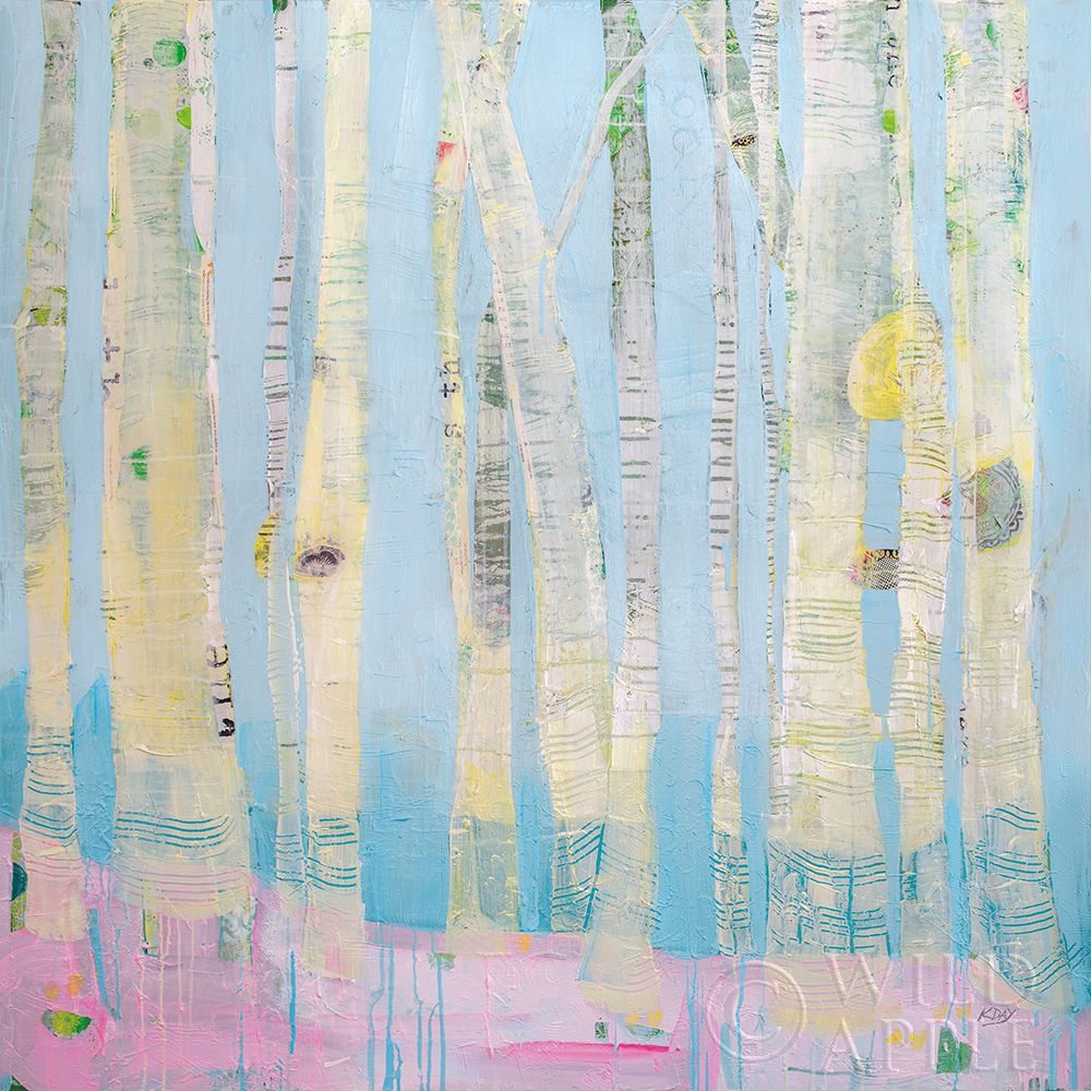Winter Woods Poster Print by Kellie Day # 59772
