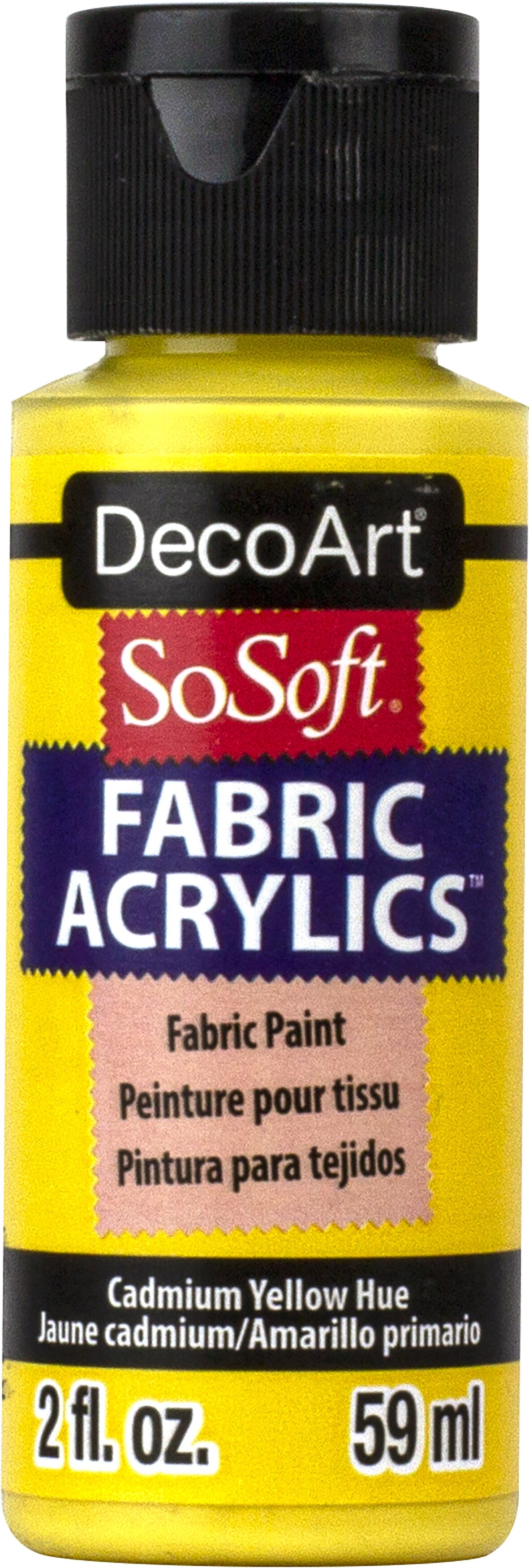 DecoArt SoSoft Metallic Acrylic Fabric Paint – 59ml (2oz) Multiple Colors Available