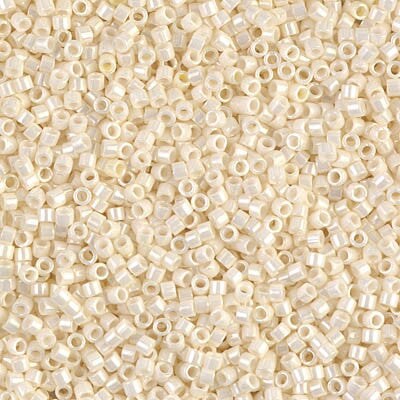 Miyuki Delica Bead 11/0 - DB0203 - Cream Ceylon