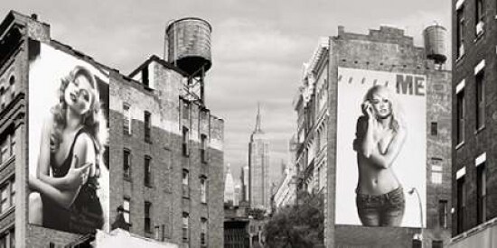 Billboards in Manhattan Poster Print by Julian Lauren - Item # VARPDX2AP3668