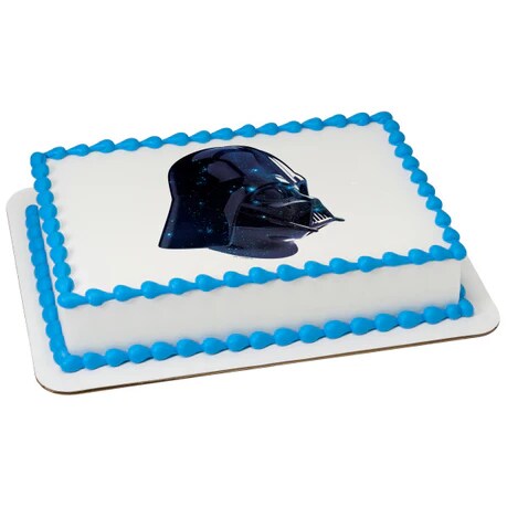 Star Wars Vader Galaxy Edible Cake Image PhotoCake&#xAE;