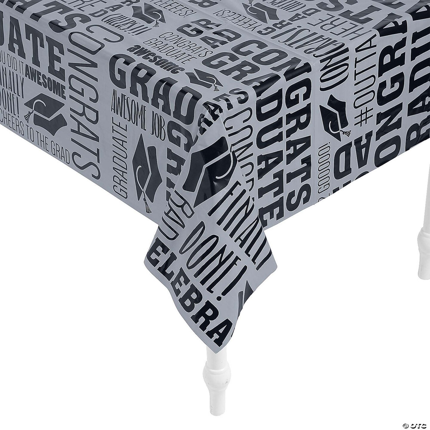40&#x22; x 100 ft. Rad Grad Disposable Plastic Tablecloth Roll
