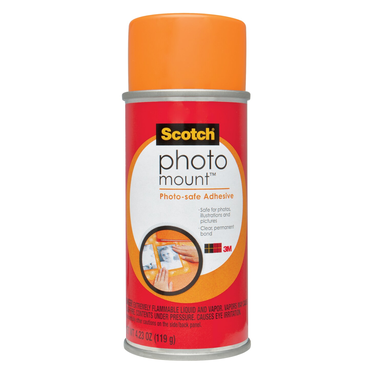 3M Photo-Mount Adhesive Spray, 4.2 oz.