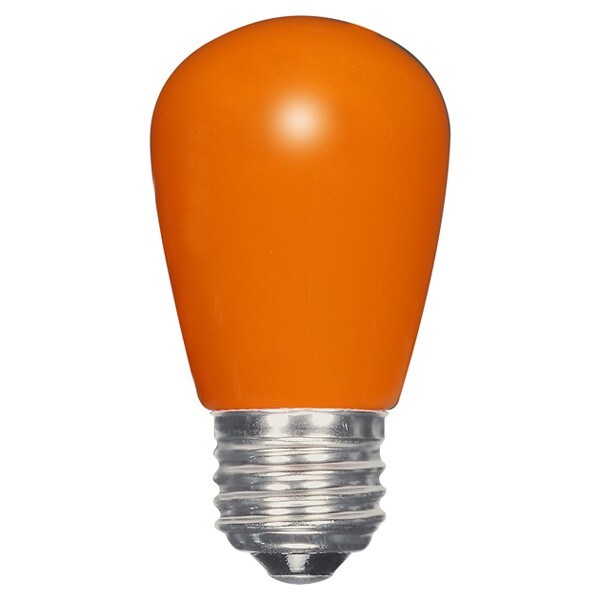 1.4w S14 LED 120v Ceramic Orange E26 Medium base, Size: 3.31 | Michaels