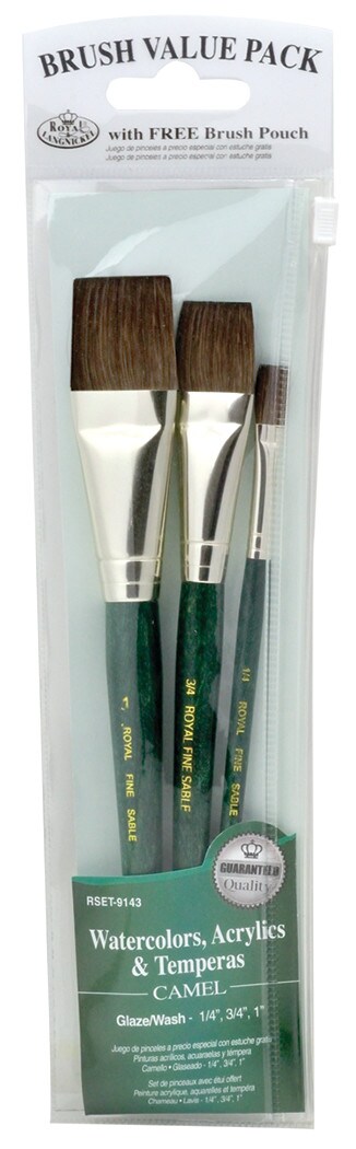 Camel Glaze Wash Set-3Br
