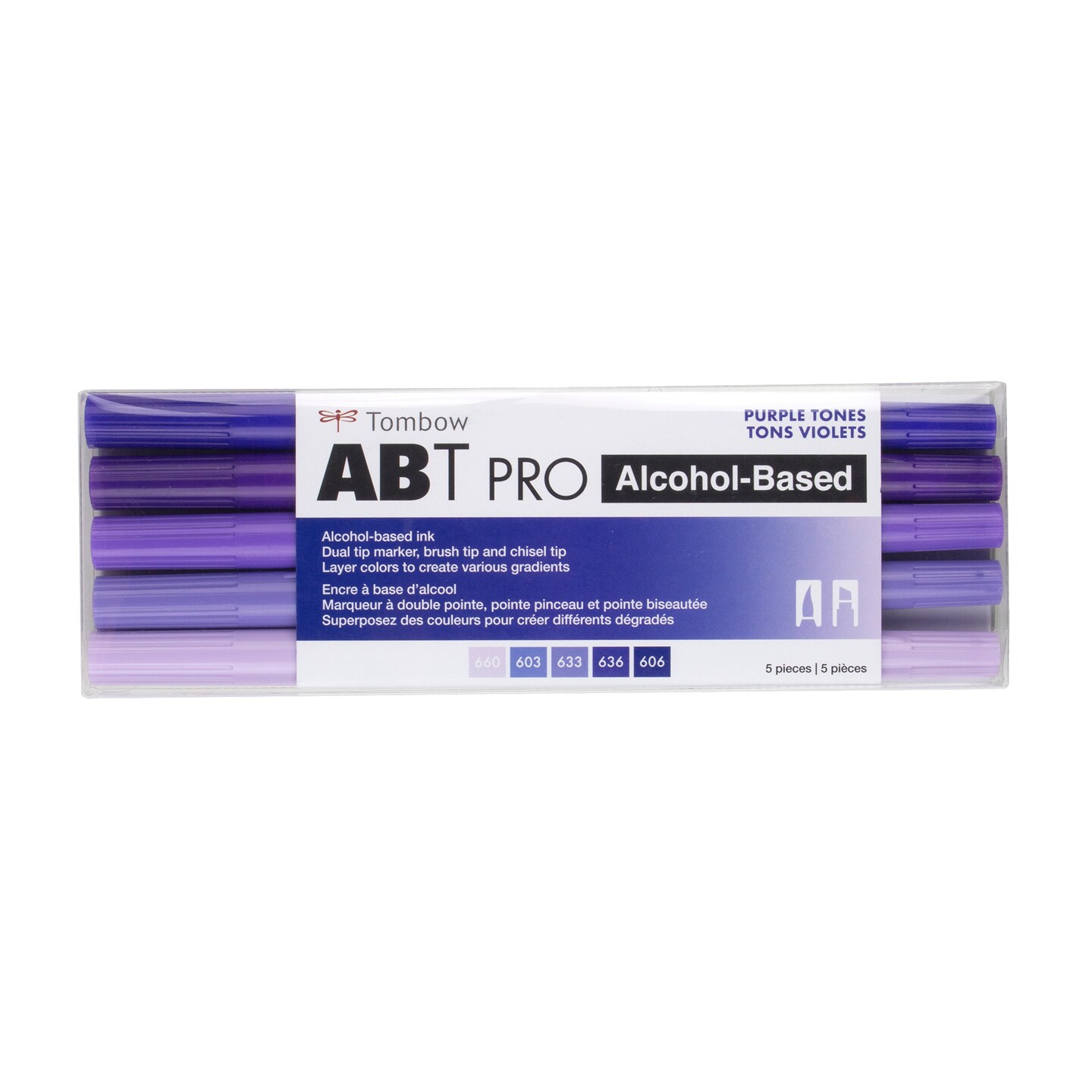 Tombow ABT 603 Dual Brush Pen - Periwinkle