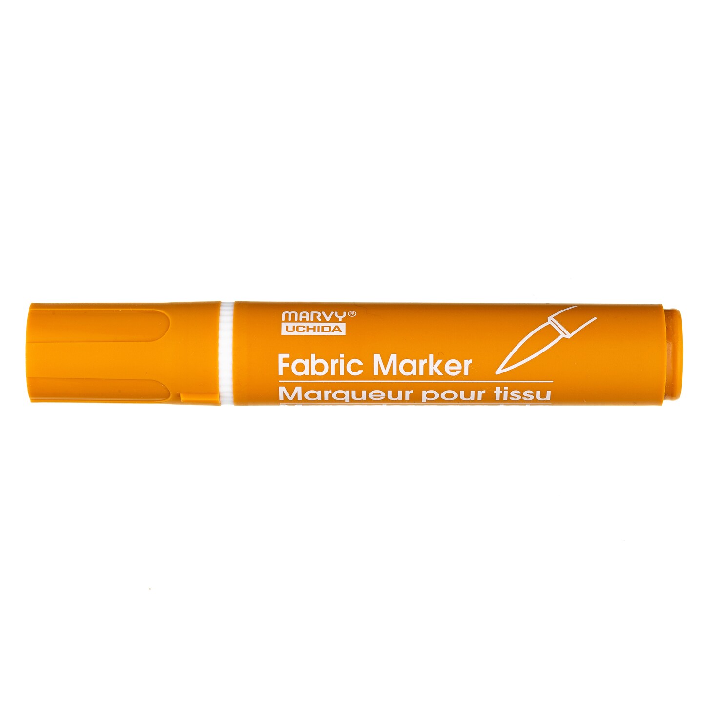 Uchida Fabric Brush Marker, Goldenrod Pigmented Ink