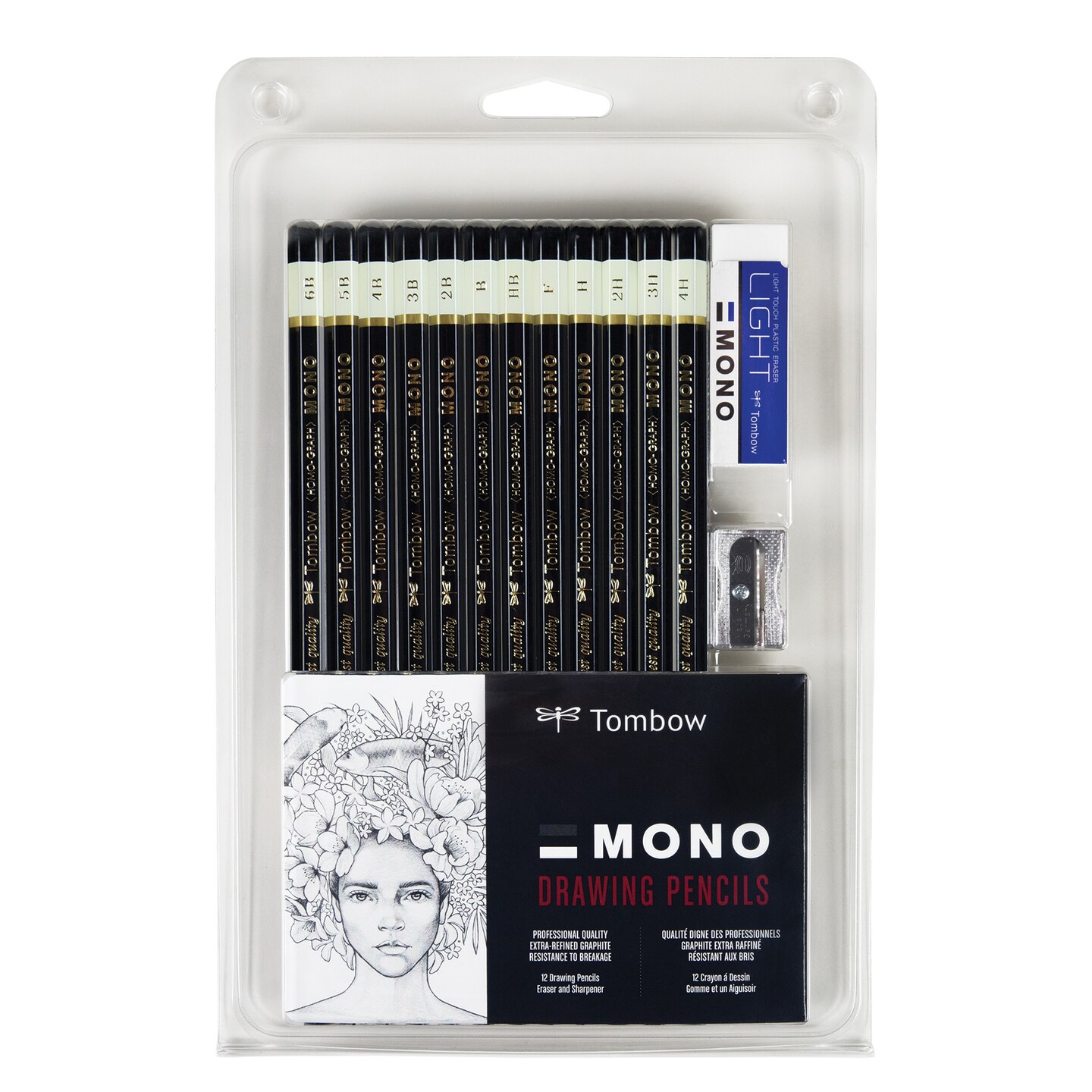 Tombow Mono Professional Drawing Pencil 12 Piece Set