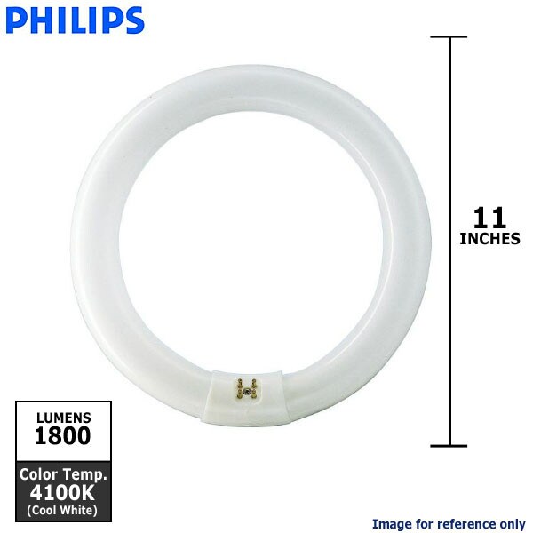 PHILIPS 32W 12in. 4000K Cool White G10q Circline Fluorescent Light Bulb
