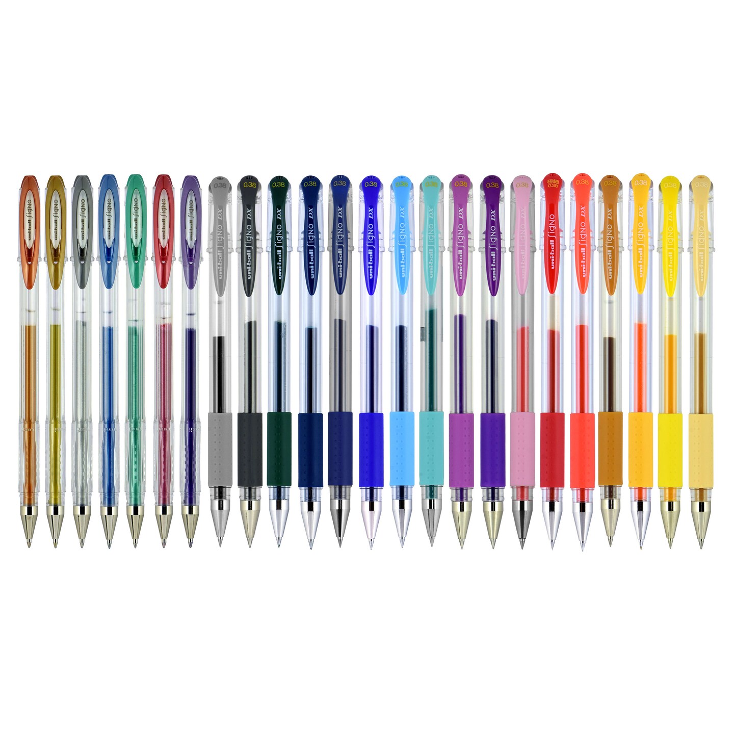 Uni-ball Signo Gelstick Pen Set, 24-pens, Assorted Colors 