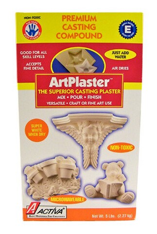 ART PLASTER 5LB CANISTER