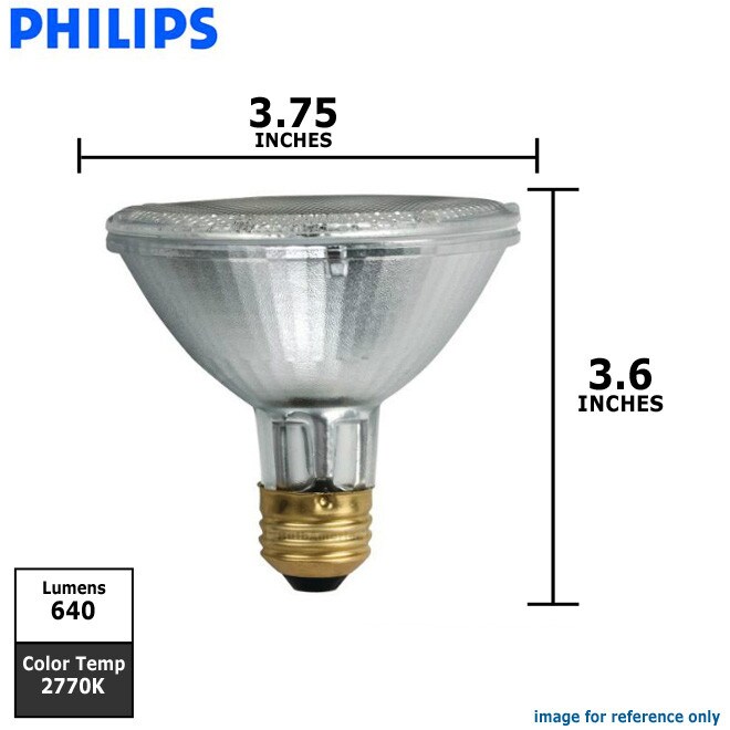 Philips 40w 120v PAR30S Flood E26 Energy Advantage IRC Halogen Light Bulb