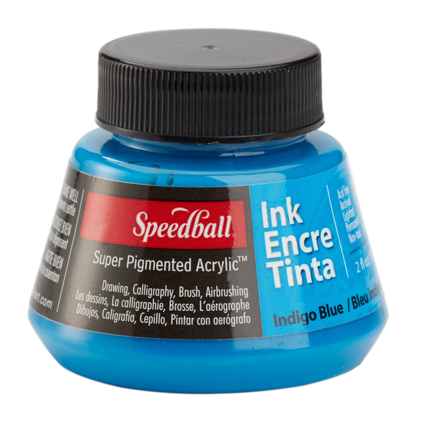 Speedball Super Pigmented Acrylic Ink, 2 Oz., Indigo Blue