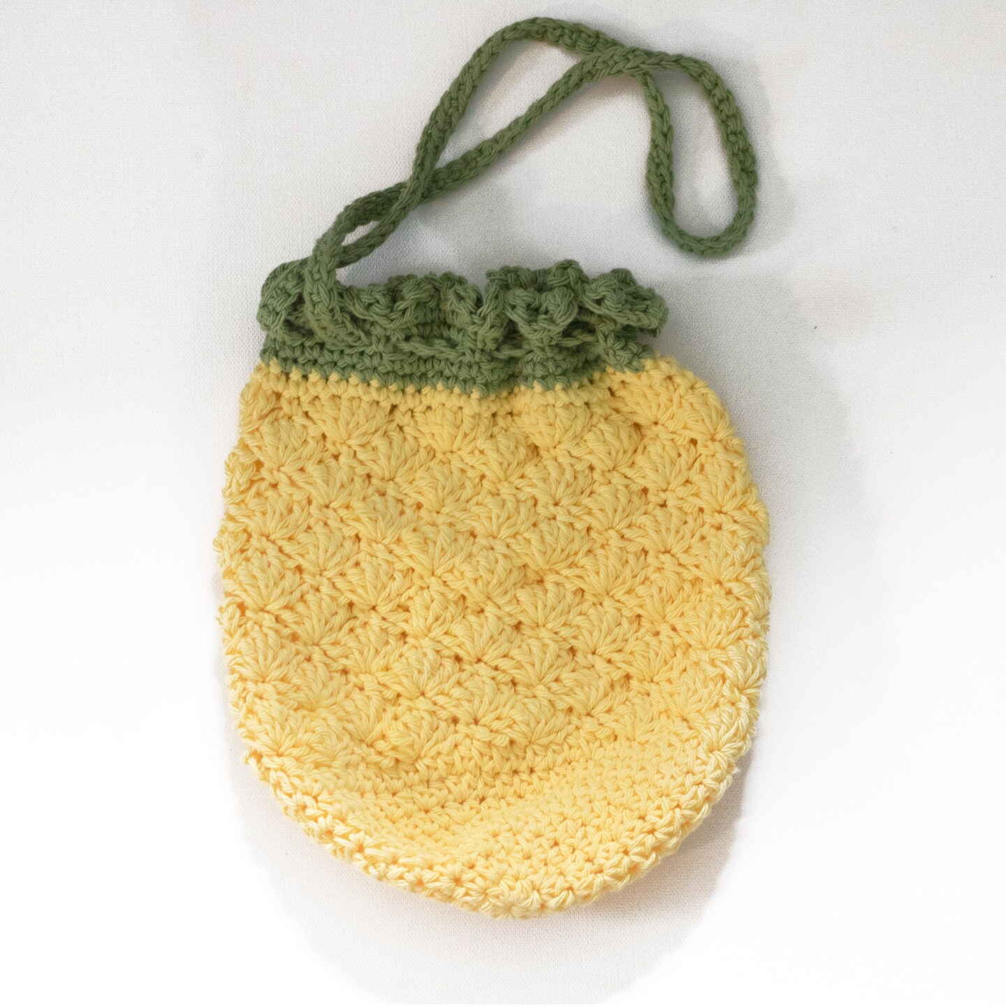 Cotton Pineapple Purse, Hand Crocheted product 3
