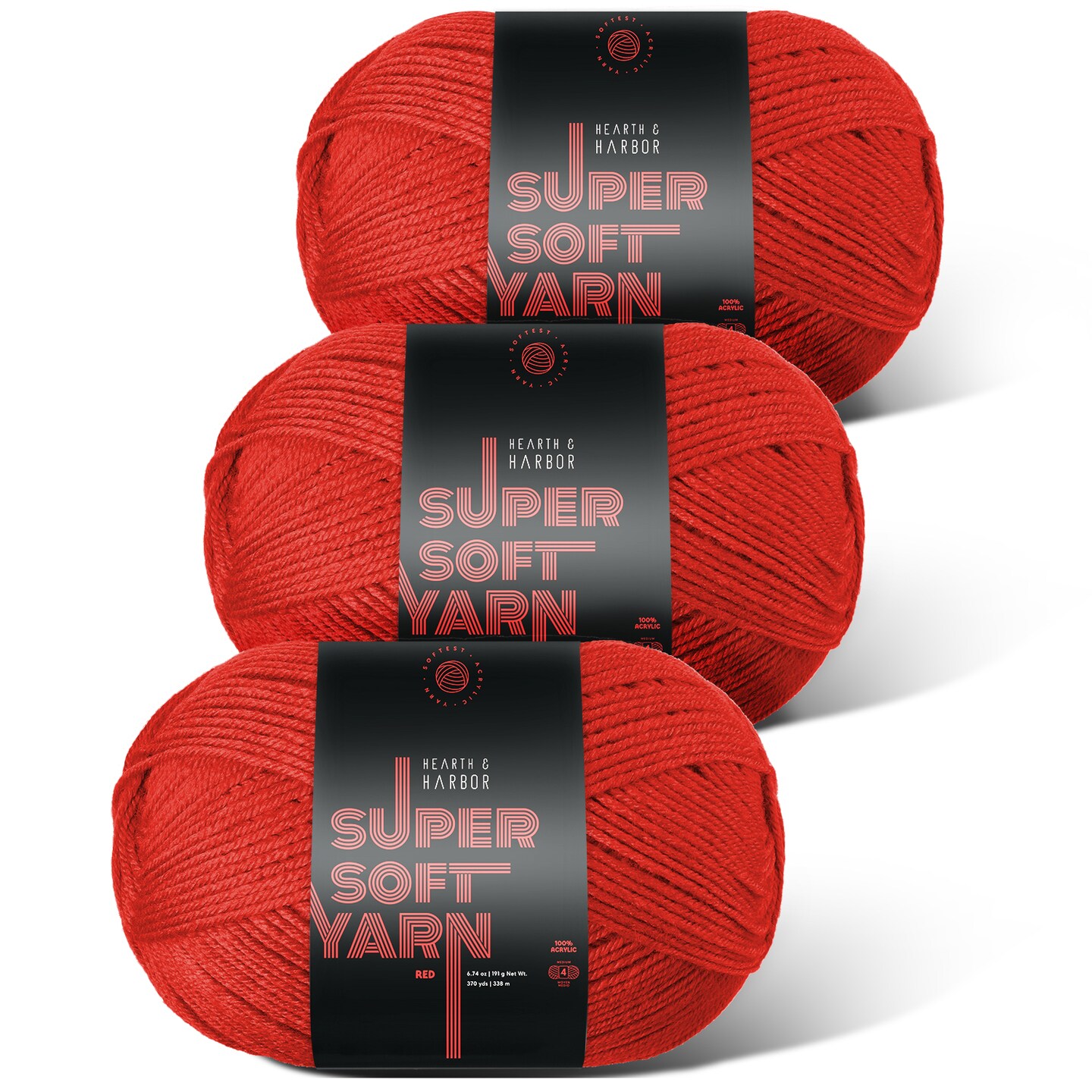 Hearth & Harbor Acrylic Yarn Skeins