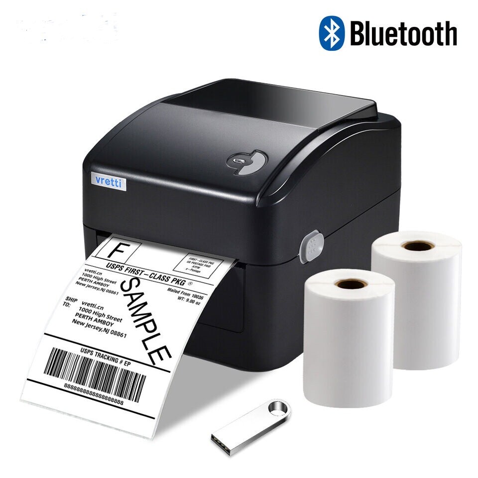 Bluetooth Thermal Shipping Label Printer.