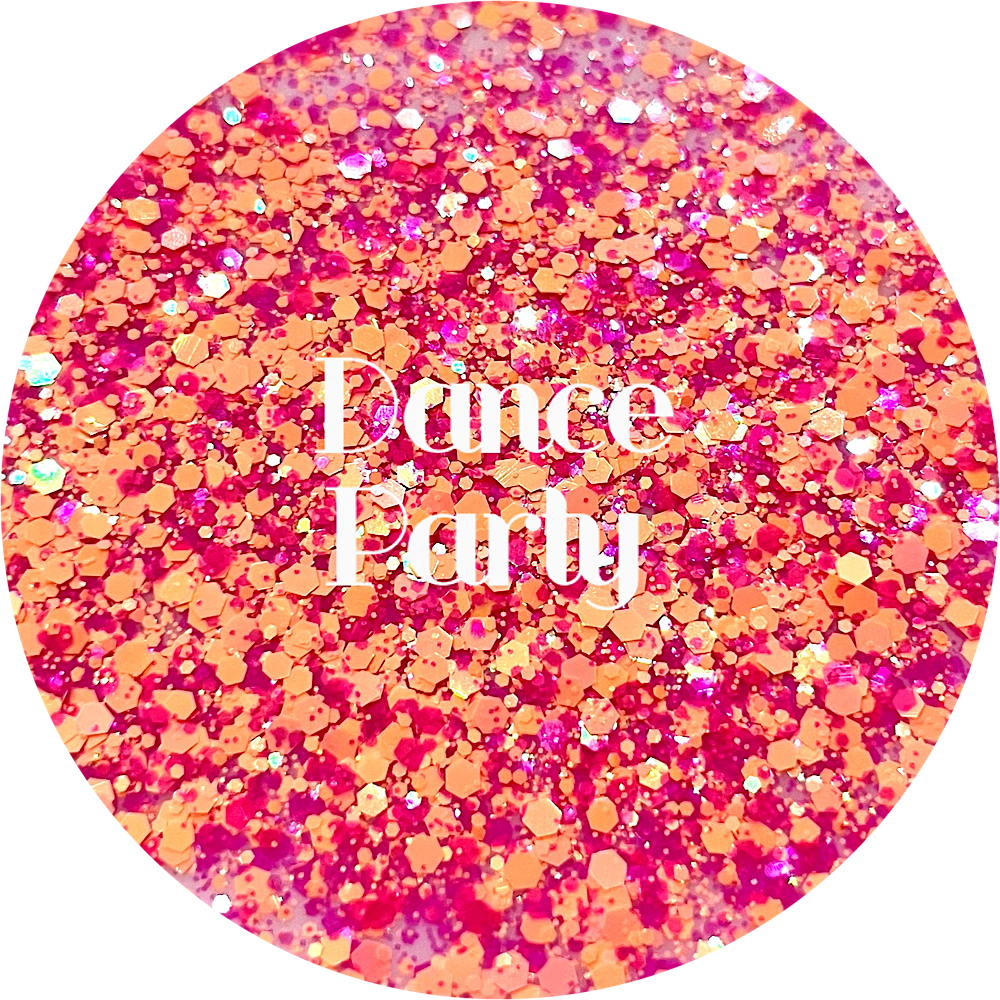 Polyester Glitter - Dance Party by Glitter Heart Co.&#x2122;