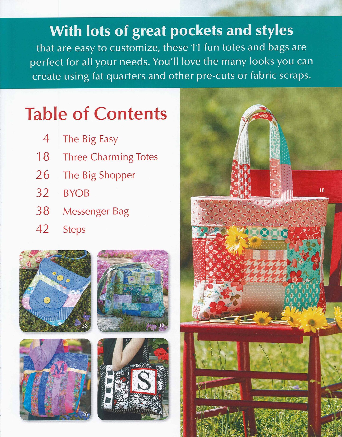 Leisure Arts Totes and Bags Quilting Book