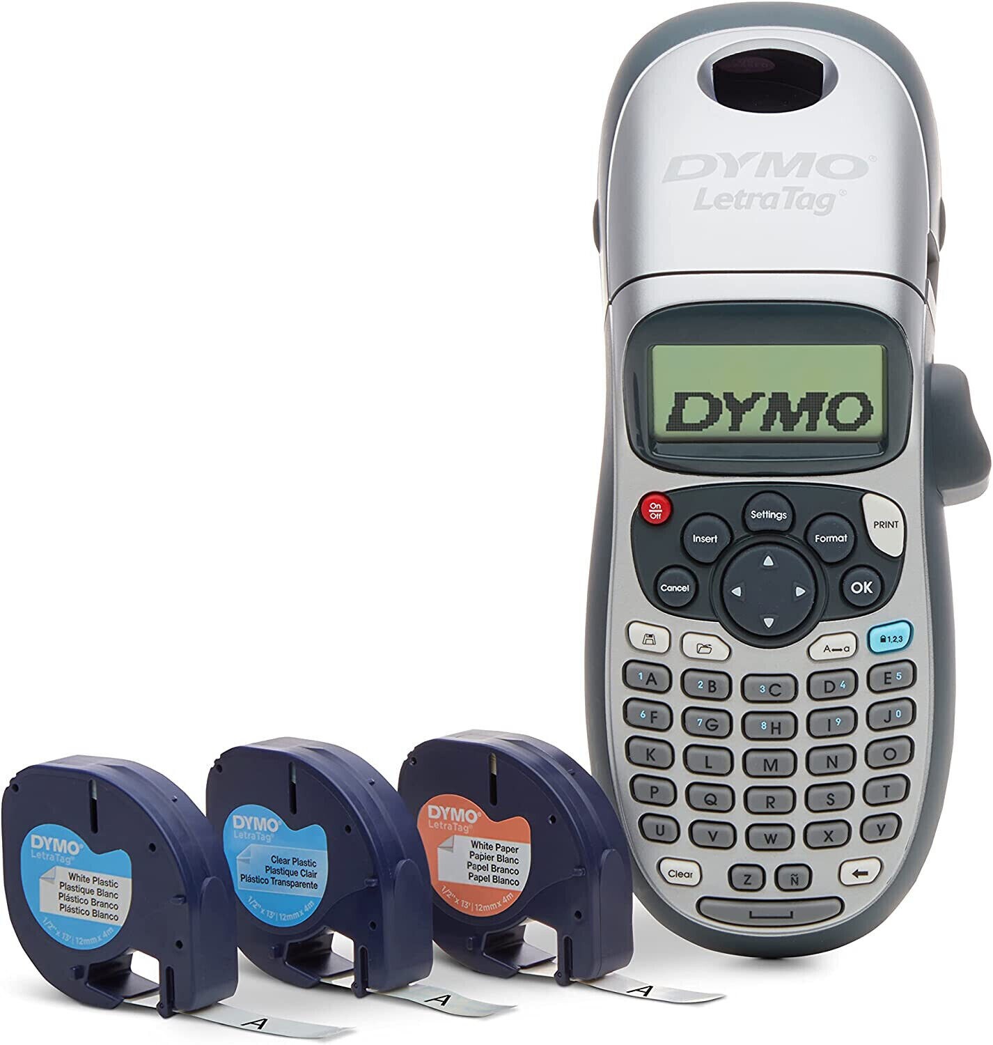 DYMO Label Maker with 3 Labeling Tapes