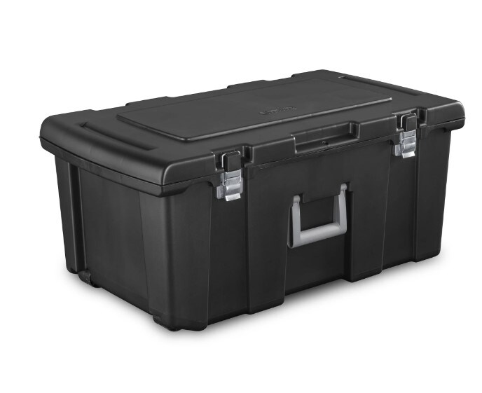 Footlocker Plastic, Black