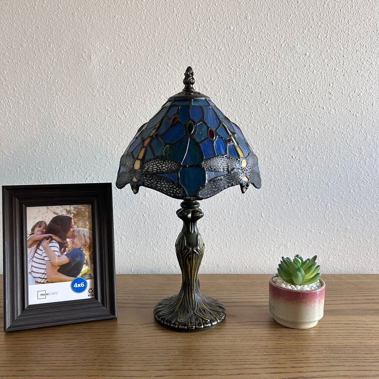 Mini Tiffany Style Table Lamp