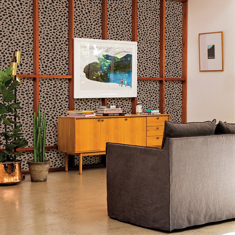 Tempaper Scout by Novogratz Peel and Stick Wallpaper Leopard Spots