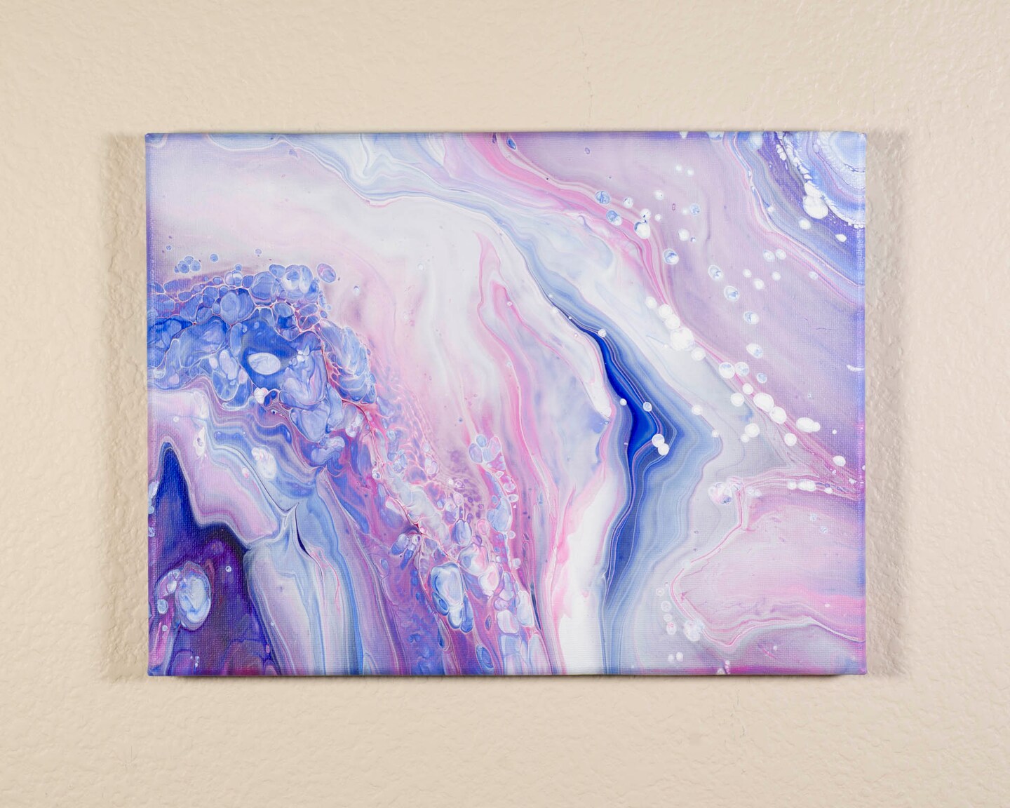 Acrylic pour art cheapest painting on 12X12X1 1/2 canvas, contemporary wall art, beautiful acrylic pour