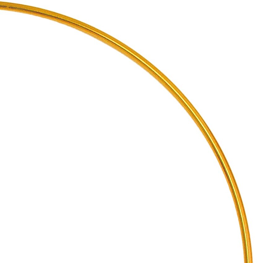 John Bead 27&#x22; Brass Metal Rings, 10pcs