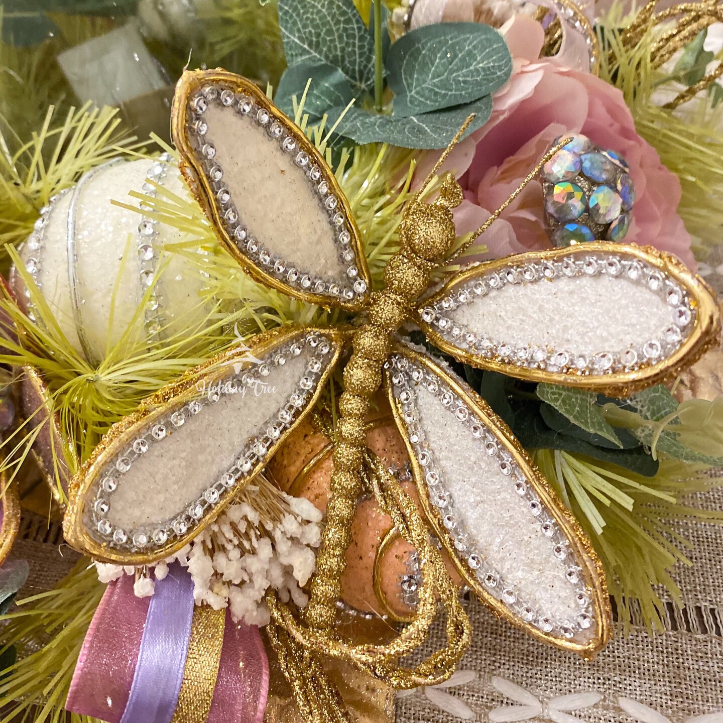 Easter Decorations - Easter Elegant Tabletop Hurricane