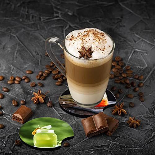 150 Pieces Sublimation Blank Car Coasters, 2.75 in Circular Opening Blank Sublimation Coasters for Thermal Sublimation DIY Crafts, Car Coasters.