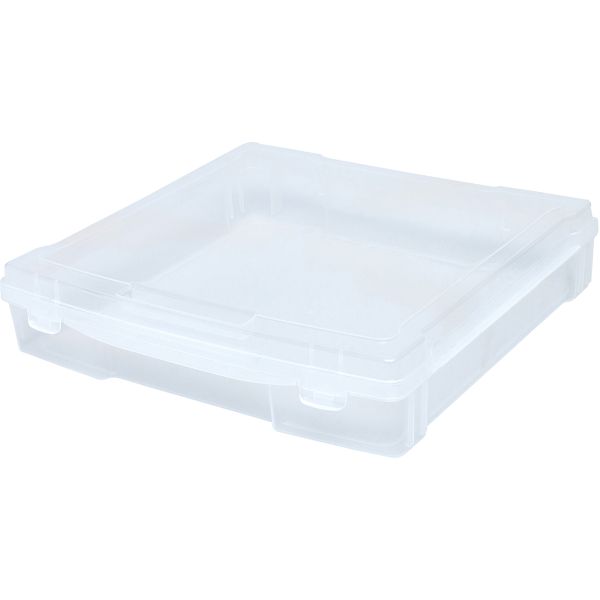 We R Makers Craft &#x26; Photo Case Translucent Plastic Storage 12&#x22;x12&#x22; by American Crafts 661105